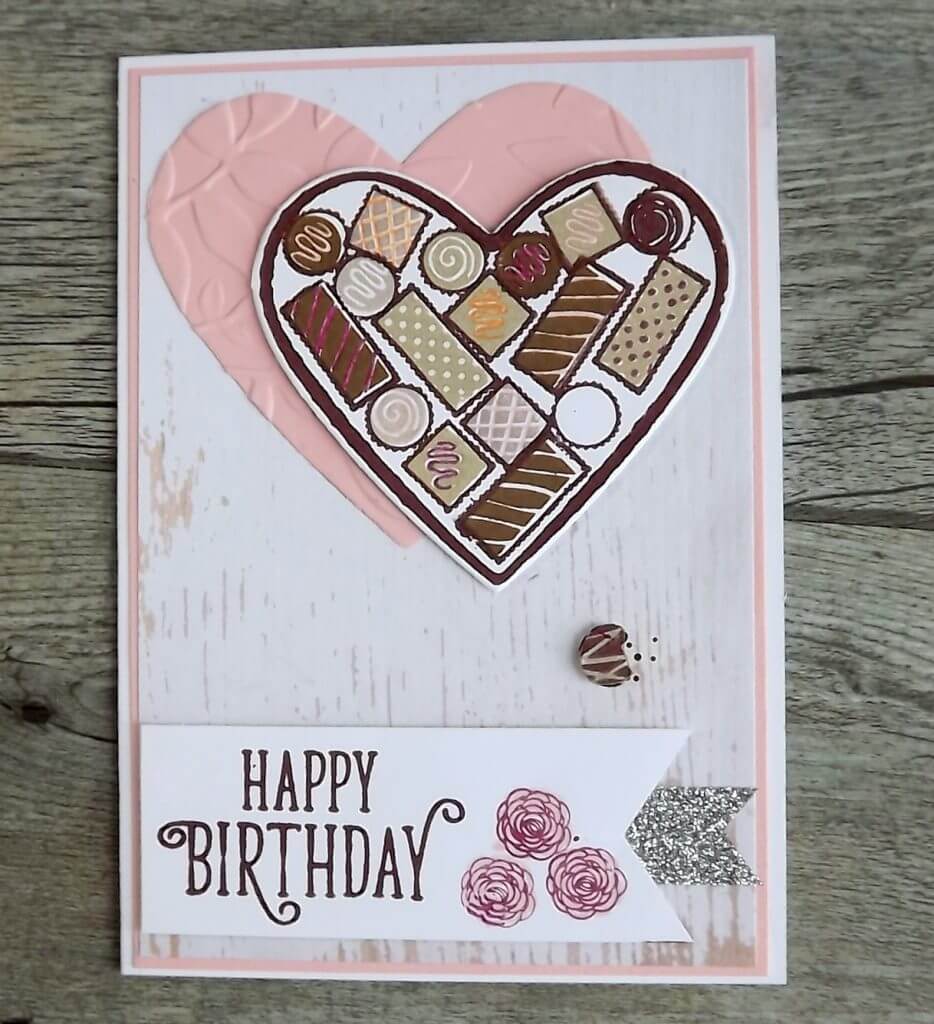 More Than Chocolate card using Stampiin' Up! supplies