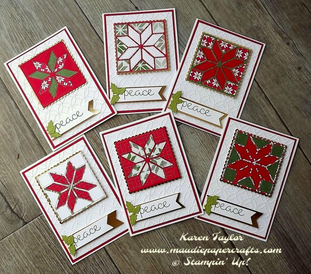 Stampin' Up! Christmas Quilt 