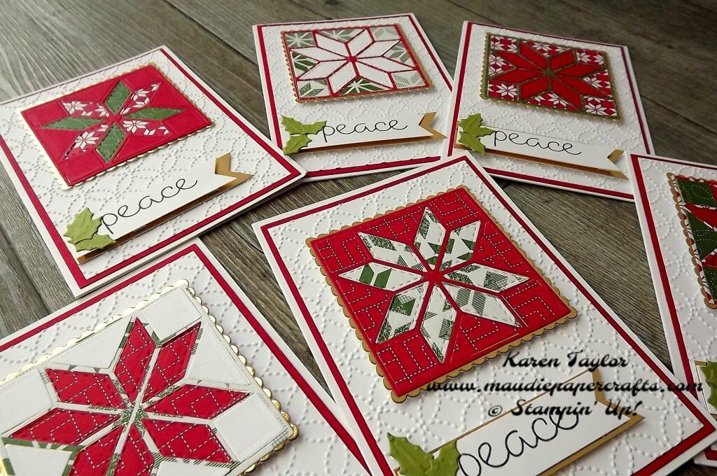 Stampin' Up! Christmas Quilt 