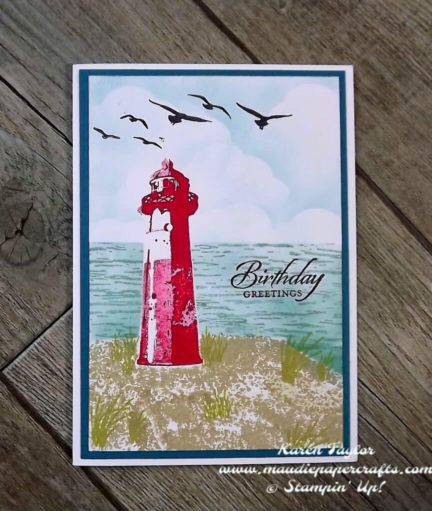 Stampin' Up! High Tide card
