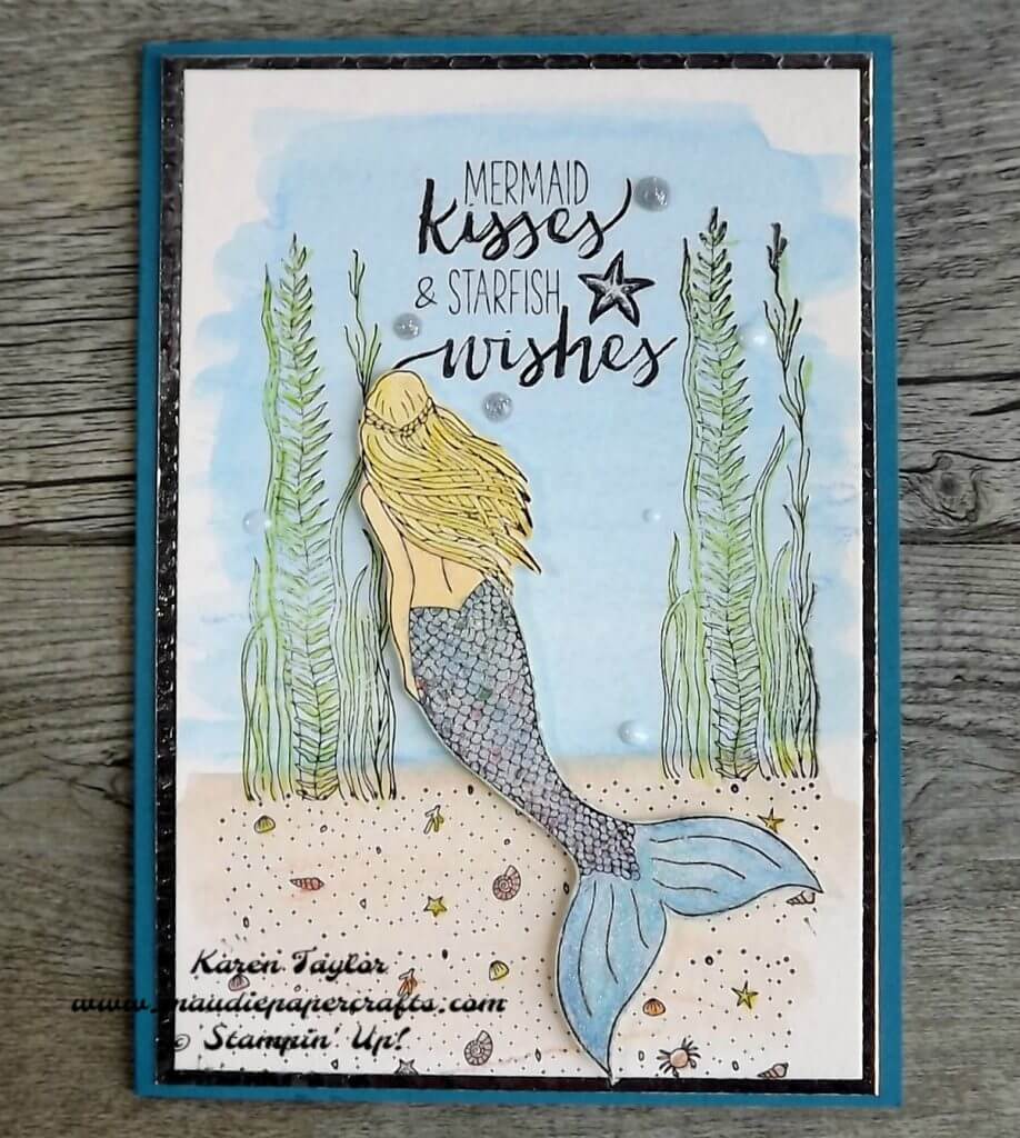 Stampin' Up! Magical Mermaid card