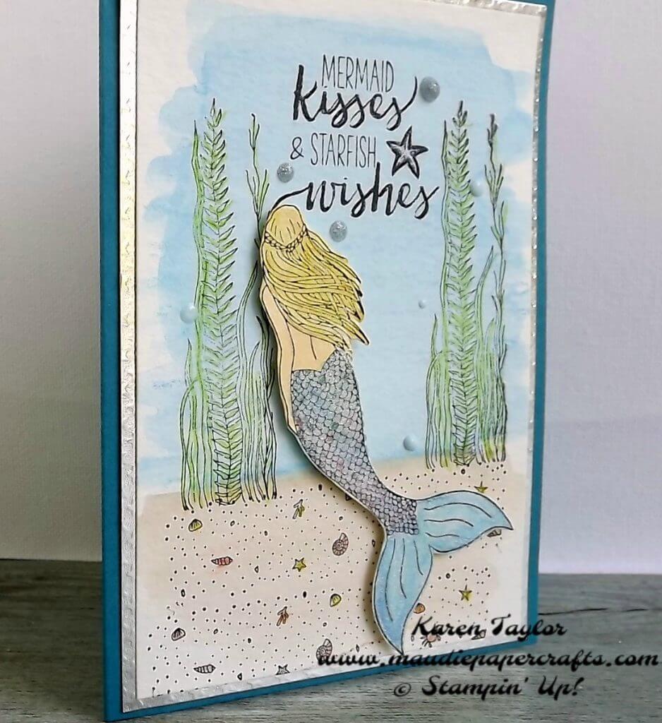 Stampin' Up! Magical Mermaid card