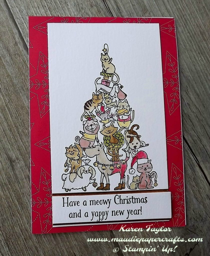 Stampin' Up! Santa Paws