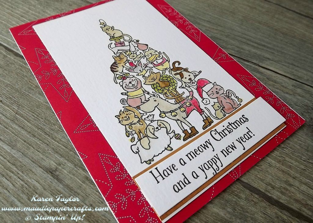 Stampin' Up! Santa Paws