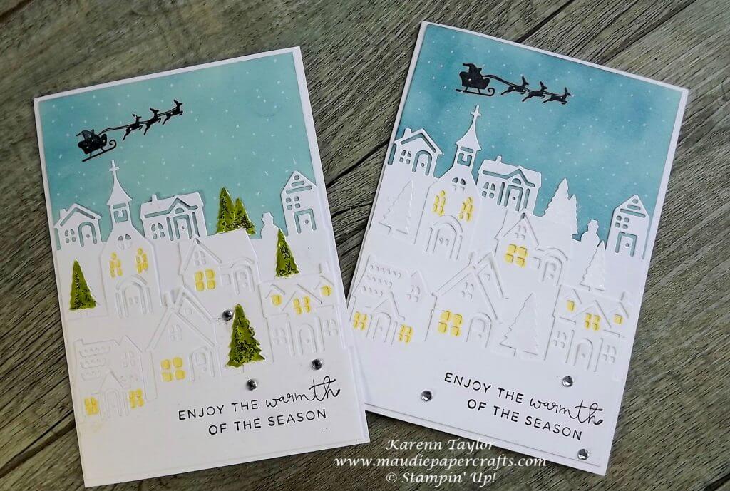 Stampin' Up! Hearts Come Home card with Maudiepapercrafts
