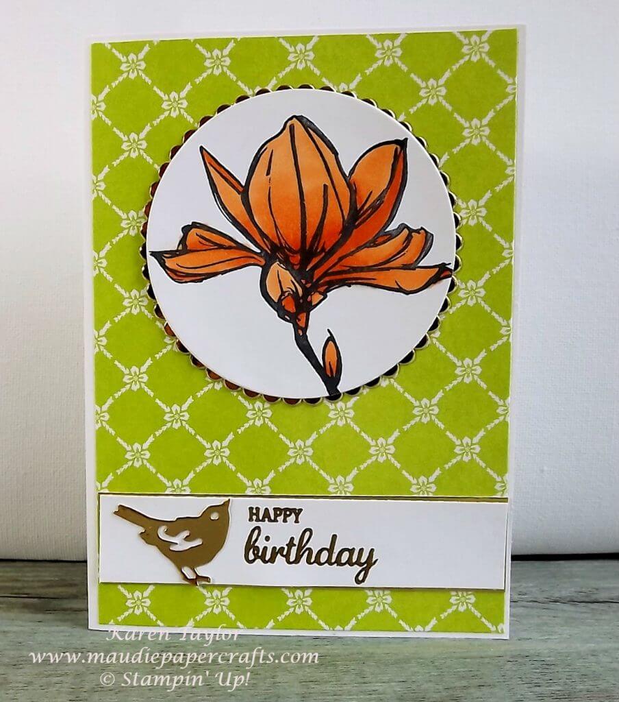 Stampin' Up! Remarkable You card with Blends pens