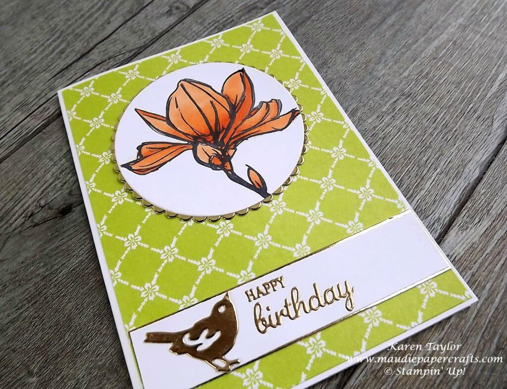 Stampin' Up! Remarkable You card with Blends pens