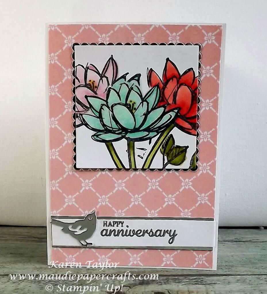 Stampin' Up! Remarkable You using Blends pens at Maudiepapercrafts