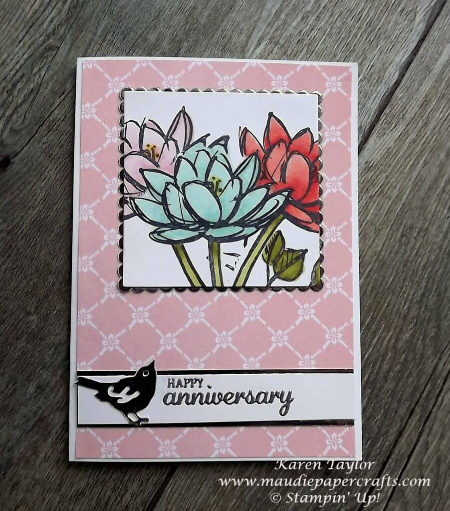 Stampin' Up! Remarkable You using Blends pens at Maudiepapercrafts