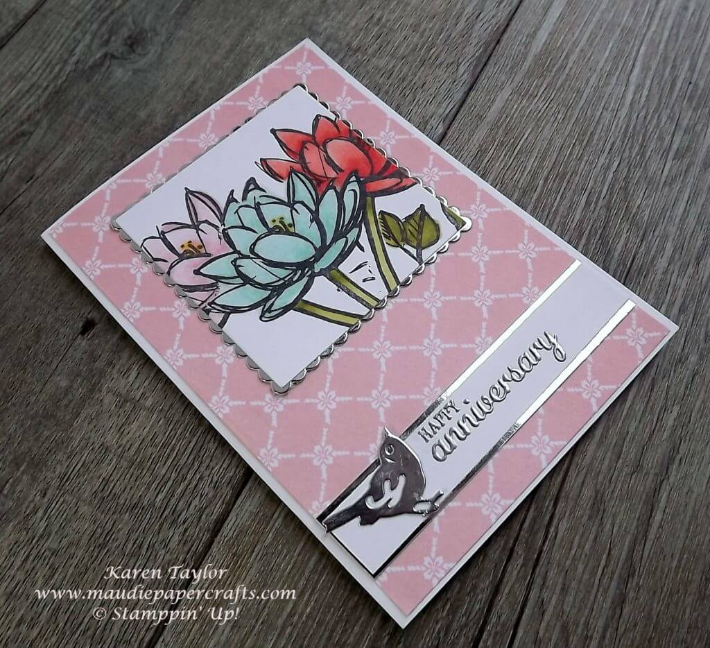 Stampin' Up! Remarkable You using Blends pens at Maudiepapercrafts
