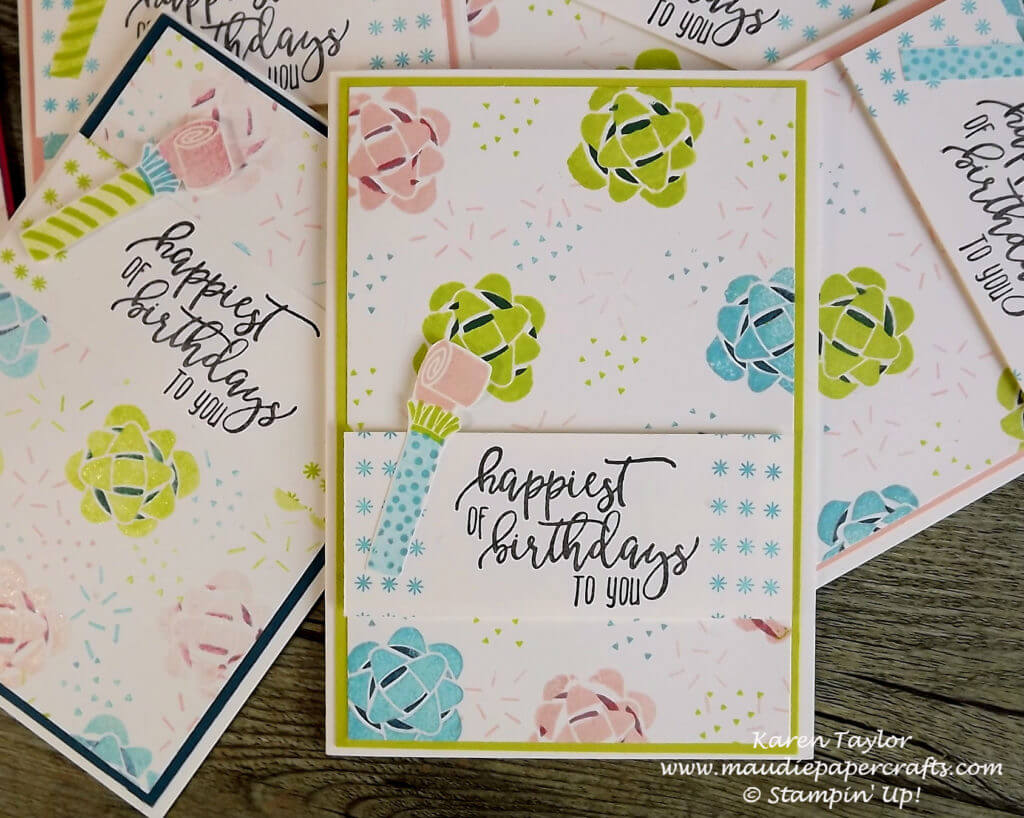 Stampin' Up! Picture Perfect Birthday card 