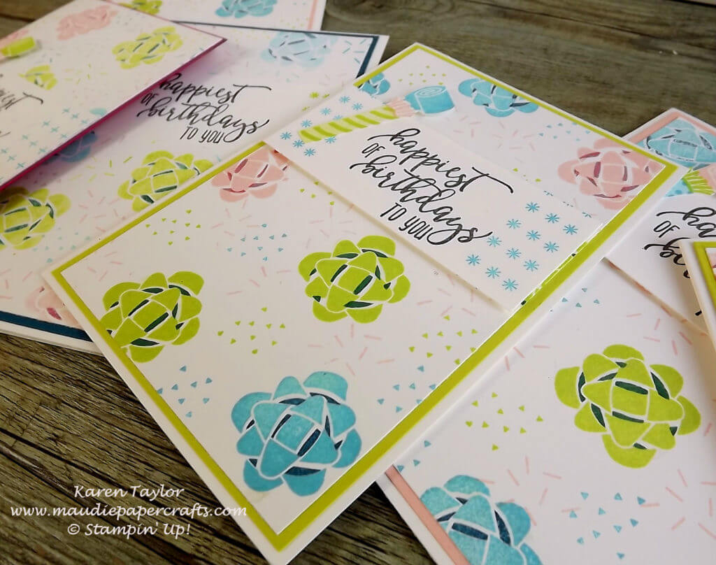 Stampin' Up! Picture Perfect Birthday card 