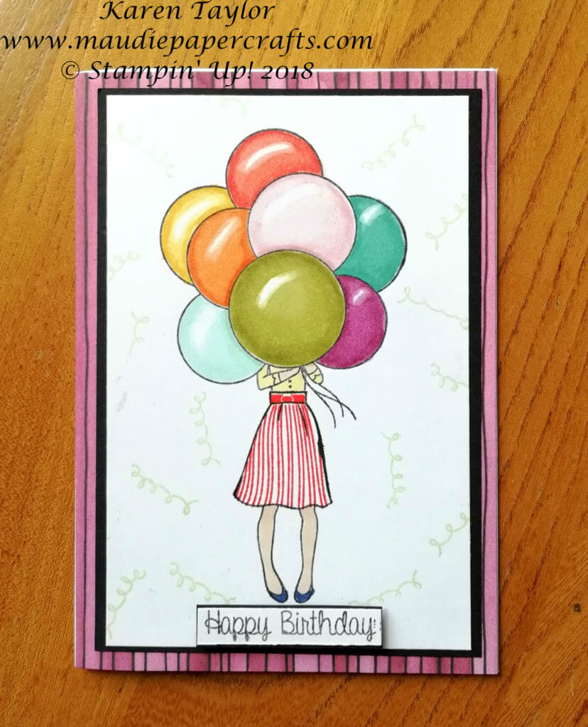 Stampin' Up! Hand Delivered card 