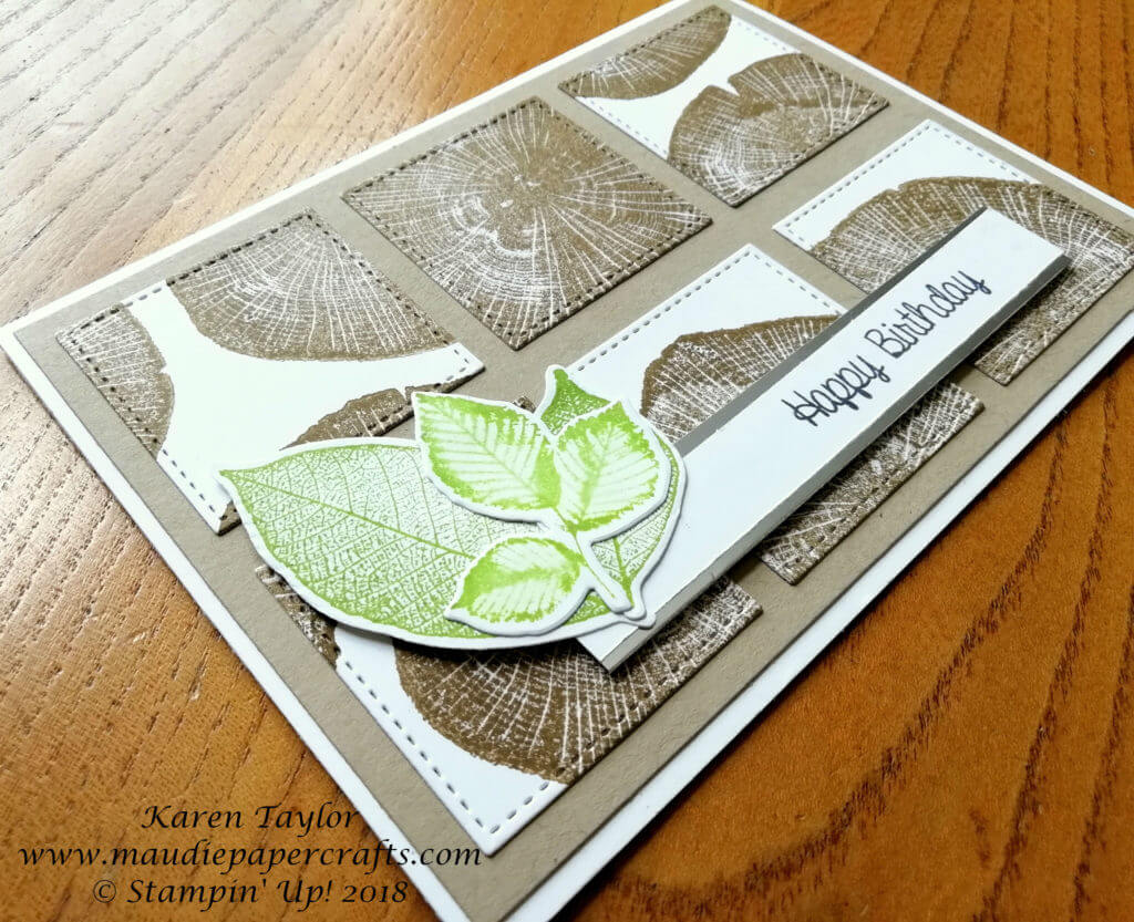 Stampin' Up! Rooted in Nature card 