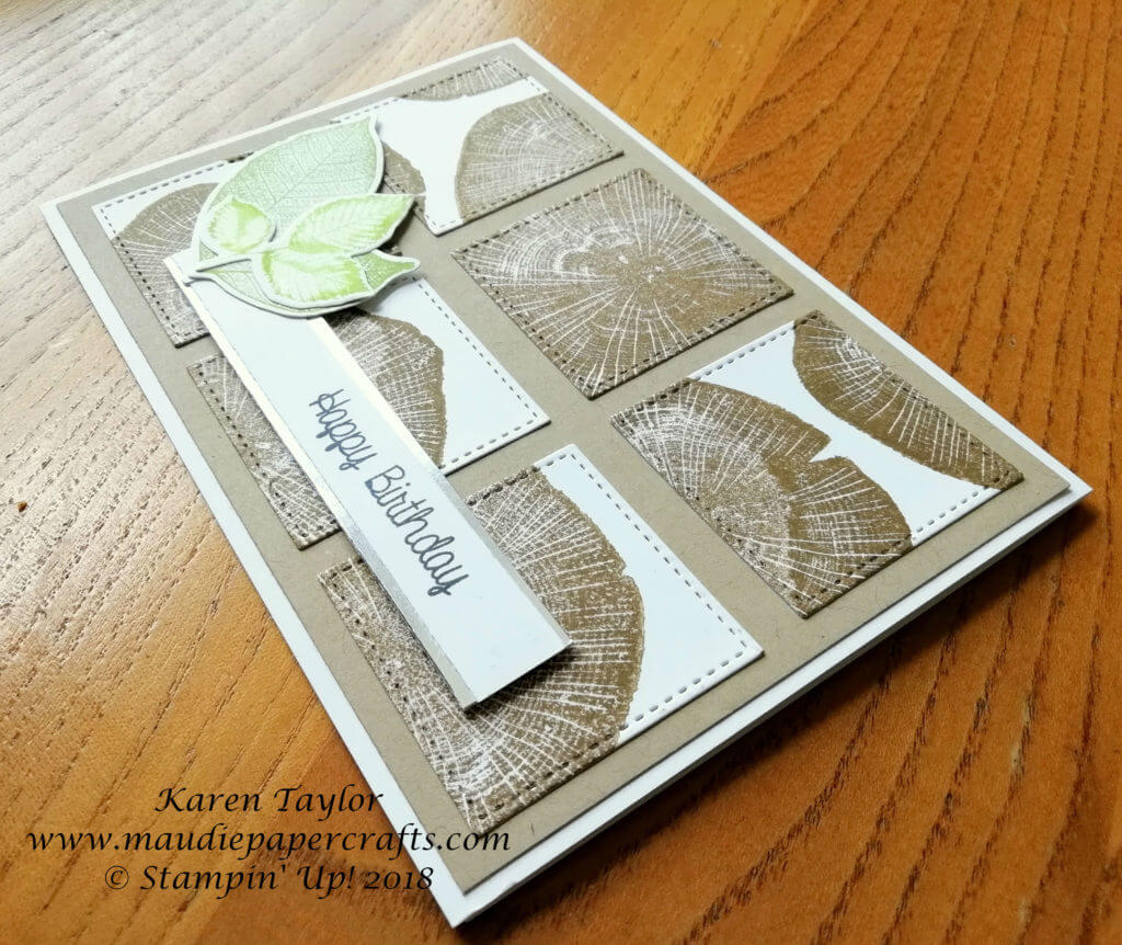 Stampin' Up! Rooted in Nature card 